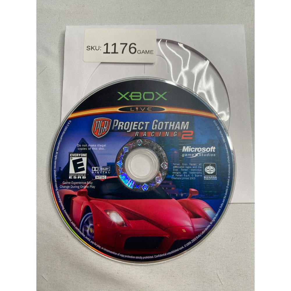 Project Gotham Racing 2 Xbox